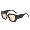 New fashion polygonal sunglasses female European and American ins Internet celebrity street sunglasses YK fashion sunglasses
