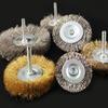 Stainless Steel Stainless Steel Wire Wheel Brush Corrosion Wood Polishing Wire Brush for Drill Paint Removal Rust Removal