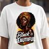 Juneteenth Shirt for Black Owned Men and Women, 1865 Juneteenth Resilient Freedom Tee | Juneteenth 2026, Black Is Beautiful Portrait T-Shirt
