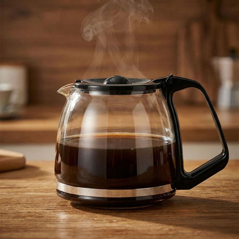 Kompakte 600ml Filterkaffeemaschine 6 Tassen Kapazität für den Heimgebrauch Inklusive Permanentfilter 450W