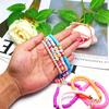 Freundschaftsarmbänder für Mädchen, 10er-Set niedliche Preppy Perlenarmbänder für Teenager-Mädchen, Partnerarmbänder für Freunde, Geburtstagsgeschenke für Tochter