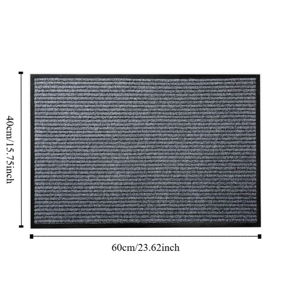Water-absorbent Entrance Mat Rectangular Corridor Rug High-end Welcome Mat  Shopping Mall