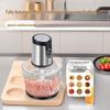 Large Capacity Electric Meat Grinder & Food Processor: Chop, Mince, and Knead for Baby Food & More