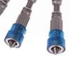 5Pcs Screwdriver Bit Strong Professional Magnetic Cross Electric Screwdriver Bit Blue 65mm
