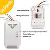 12V Propane Butanes Sensor For RV Propane Leak Detector High Sensitivity Leak Alarm Alarm Monitor Sensor LED Flash Alarm Sound