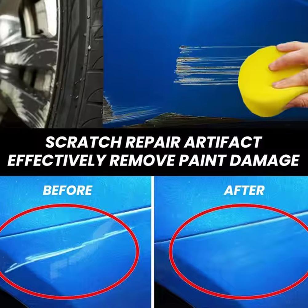 120ML 1/2PCS Automobile Glossy Shine Wax Remove Stains Cleaning Paint Grinding Anti Auto Scratch Car Body S Repair Kit Comp R0M8
