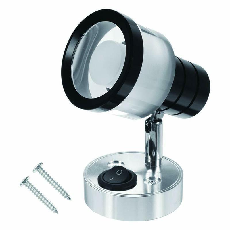 12V Camper Lamp LED Interior Reading Light RV Wall Spot Lights For Camping Van Caravan Boat Motorhome