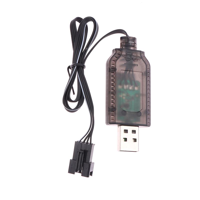7.4V Sm4P Li-Ion Battery Reverse Charging Adapter Electric Toy Car E561 Excavator Charger Usb Cable