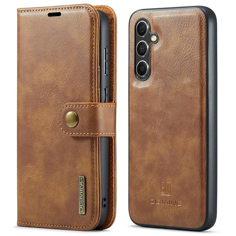 Flip Leather Case for Samsung Galaxy A17 A56 A36 A16 A55 A35 A15 A54 A34 A24 A14 A53 A33 A13 A52 A72 A51 A71 Detachable Magnetc Wallet Card Back Cover