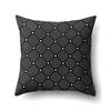 Gray Nordic Retro Ins Light Luxury Polyester Pillowcase Car Decoration Home Printed Waist Rest Pillowcase