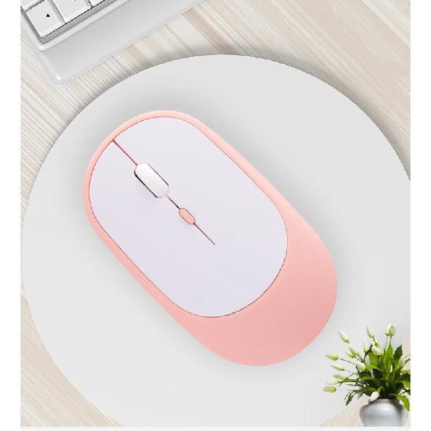 Rechargeable Mouse Dual Modes BlueTooth 5.2 2.4G USB Mute Wireless Mice Wireless Mouse for Computer Laptop Tablet Macbook