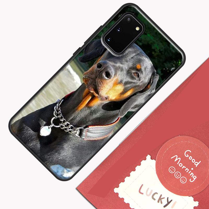 Dachshund Doberman Dog Phone Case For Samsung Galaxy S26 S25 S24 S20 S21 S22 S23 Ultra S10 Plus S25 FE Cover Shell