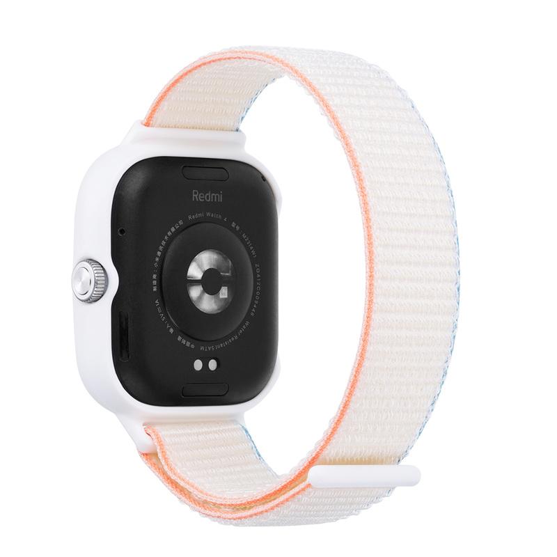 

Эластичный плетеный ремешок для Xiaomi Redmi Watch 4 Band For redmi watch 4 белый/оранжевый