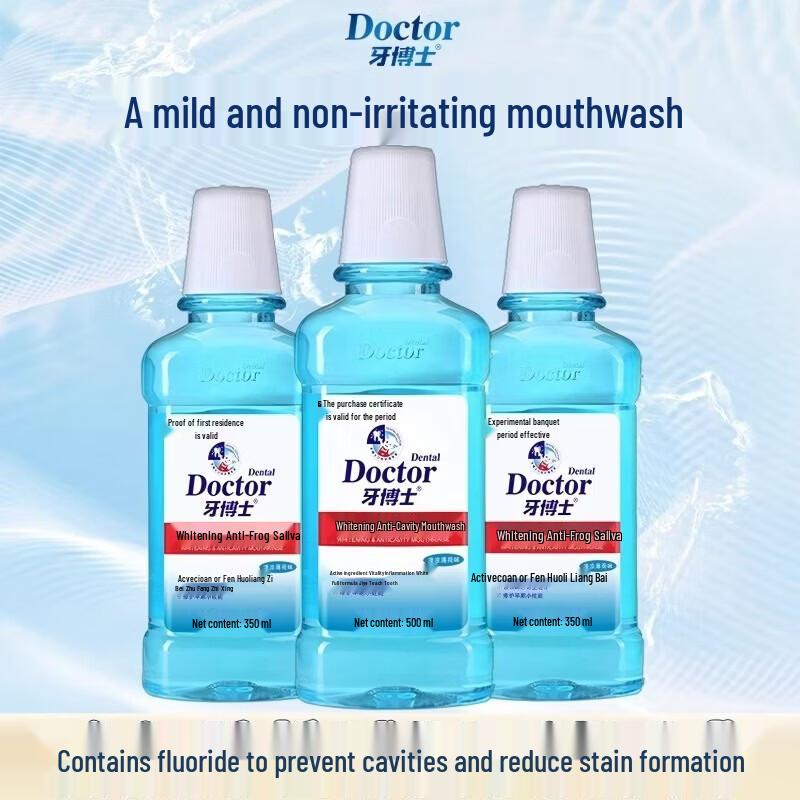 Dr. Ya Whitening & Anti-Cavity Mouthwash 5-Pack