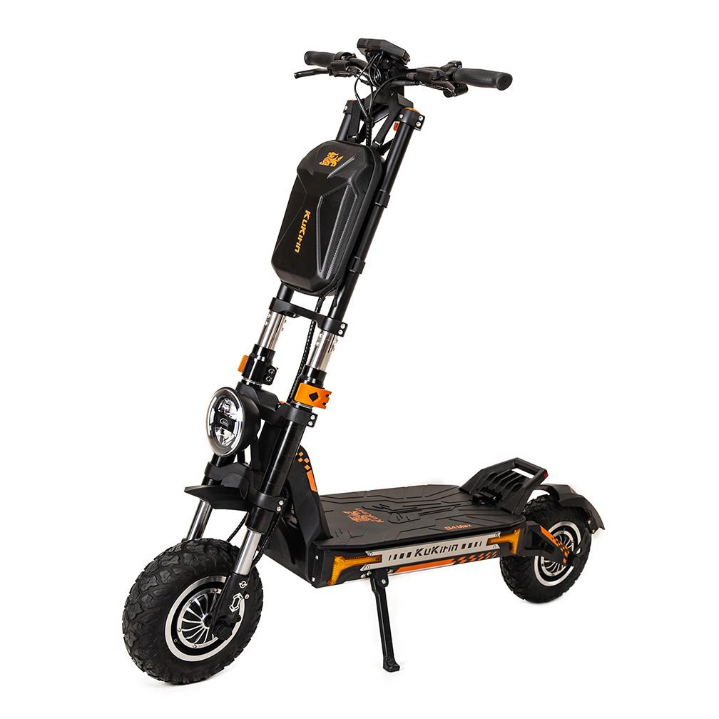 KuKirin G4 Max Long Range Electric Scooter, 60V 35.2Ah, 2×1600W, 12" Large Wheels, Up To 80km Range, with Front Waterproof Travel Bag
