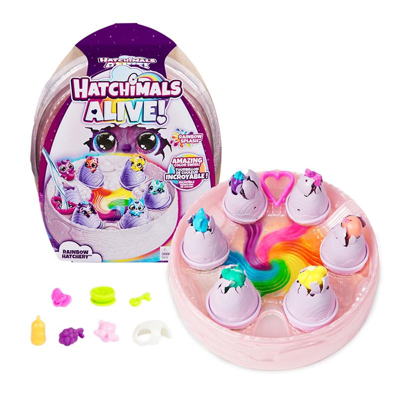 

[pororomall] Інтерактивна іграшка Hatchimals Райдужна висиджувальна станція