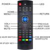 New MX3 Air Mouse Mini Keyboard Wireless Remote 2.4G Multifunctional Fly Mouse with Infrared Learning for Android Smart TV Box