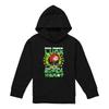 Black Widow Childrens/Kids Lucky Super Hero Heather Pull Over St Patricks Day Hoodie