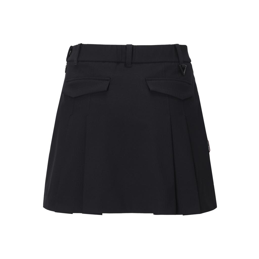 CHALLENGER Women'S A-Line Simple Pleated Culottes Black