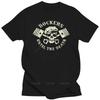 Funny Clothing Casual Short Sleeve T Shirts ROCKERS Until The Death Rock'n'Roll Rockabilly 50's Vintage Motorcycle Tee-shirt
