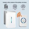Smart Long-Range Wireless Doorbell with Elderly Call Button
