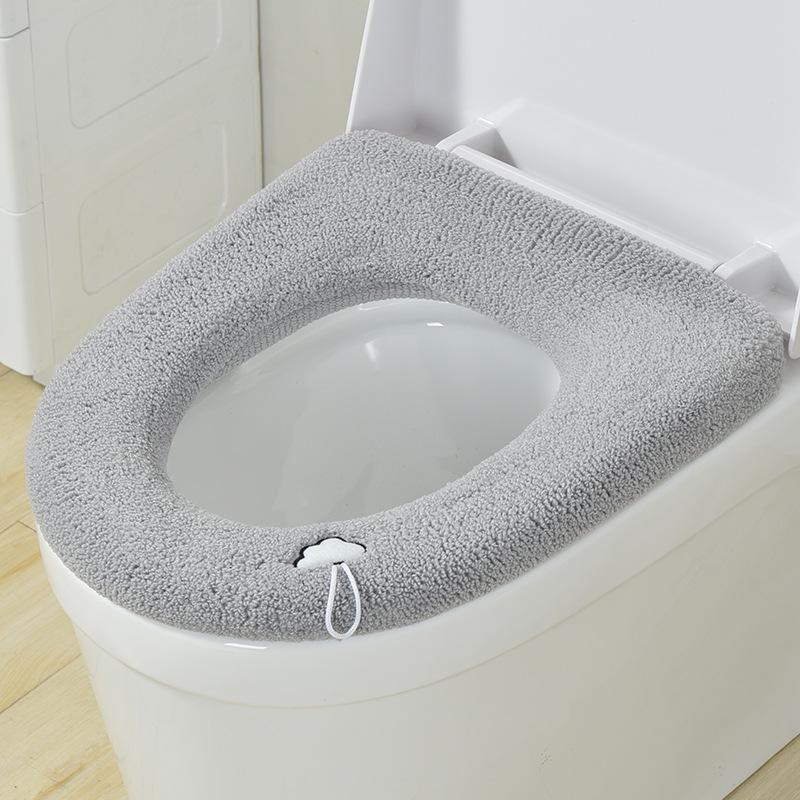 Washable Warm Toilet Seat Cushion in Various Styles