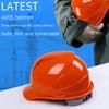 Safety Helmet Worker Construction Site Protective Cap Ventilate ABS Hard Hat Reflective Stripe Safety Cap Helmet