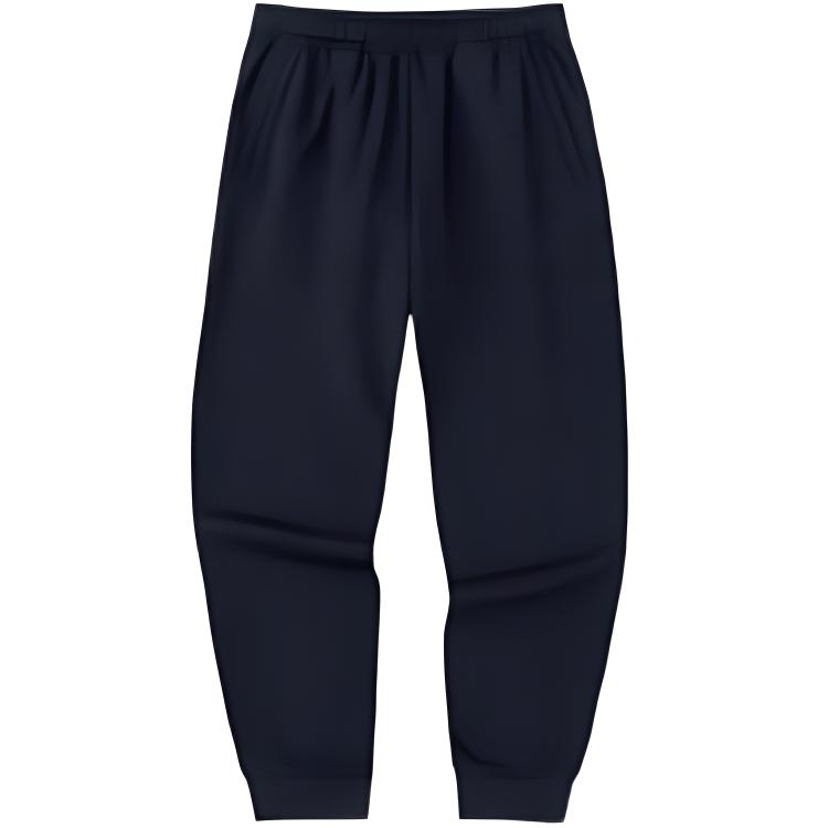 

Anta Sports Lifestyle Series Cuffed Breathable Fleece Knitted Sports Pants Women bottoms Black 962517307N-1 L