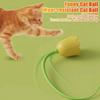 New Interactive Cat Ball Flower-shaped Automatic Rolling Cat Ball Touch Motion Activated USB Rechargeable Smart Pet Toy for Cats