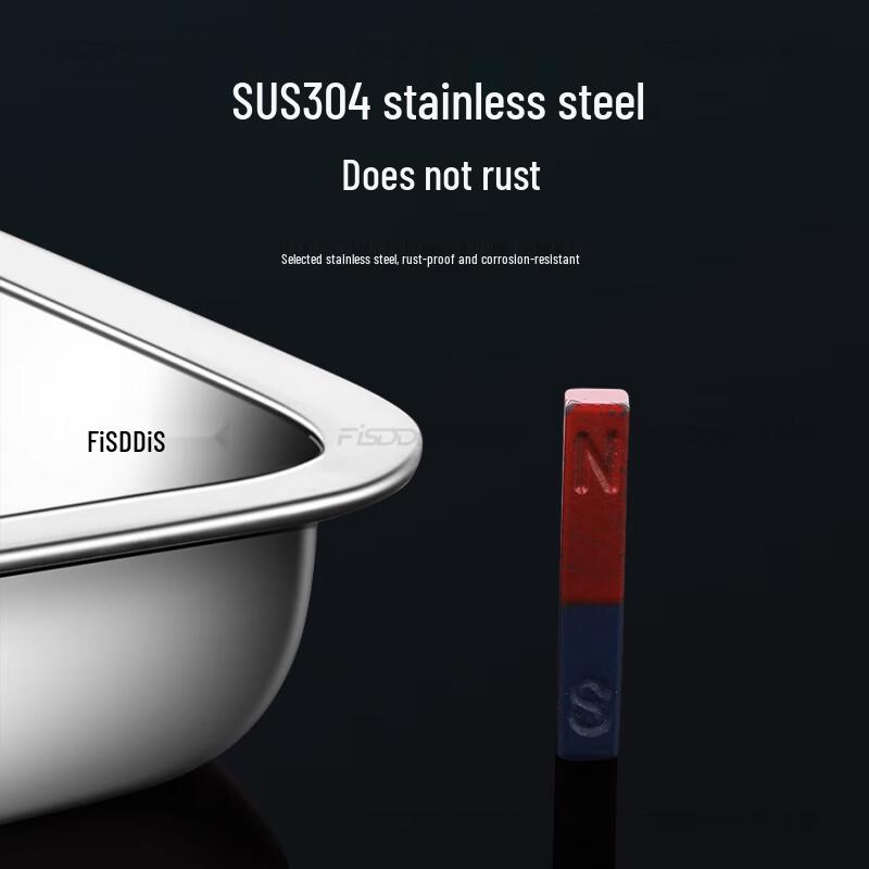 FISDDIS 304 Stainless Steel Square Plate