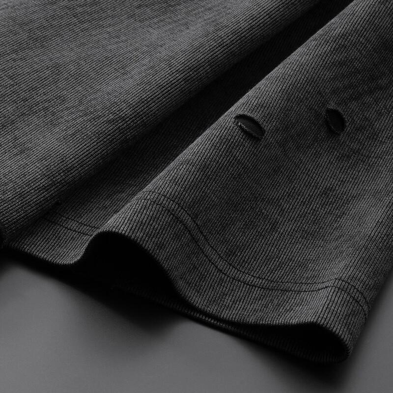 Men's Plus Size Tie-Dye Ripped Short Sleeve T-Shirt