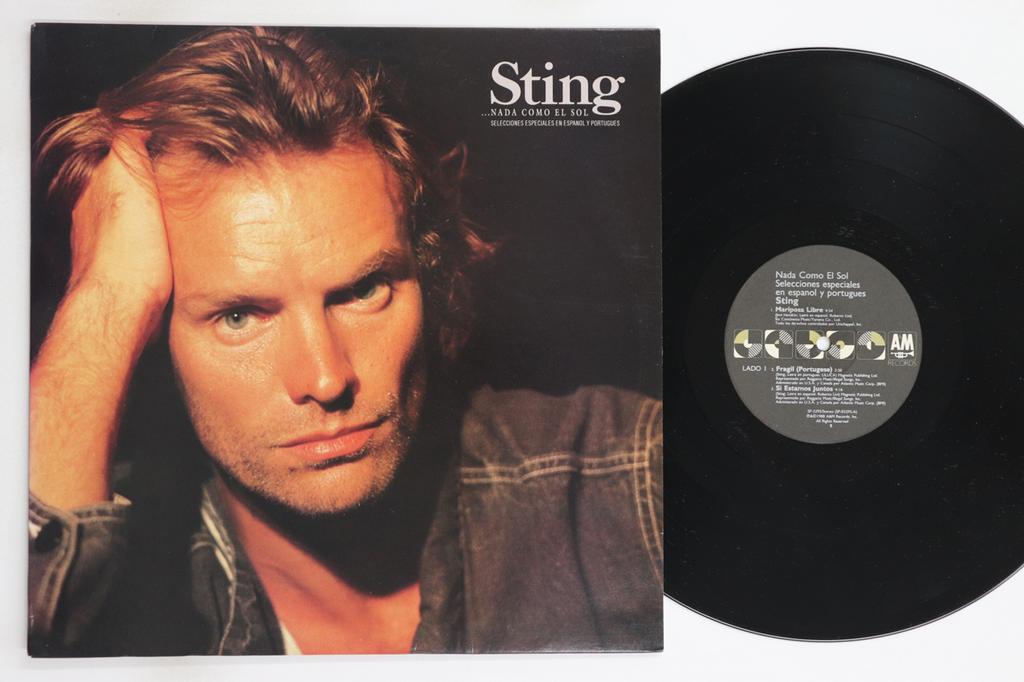 12inch Record STING - .nada Como El Sol SP3295 A&M 1988 US Rock Used