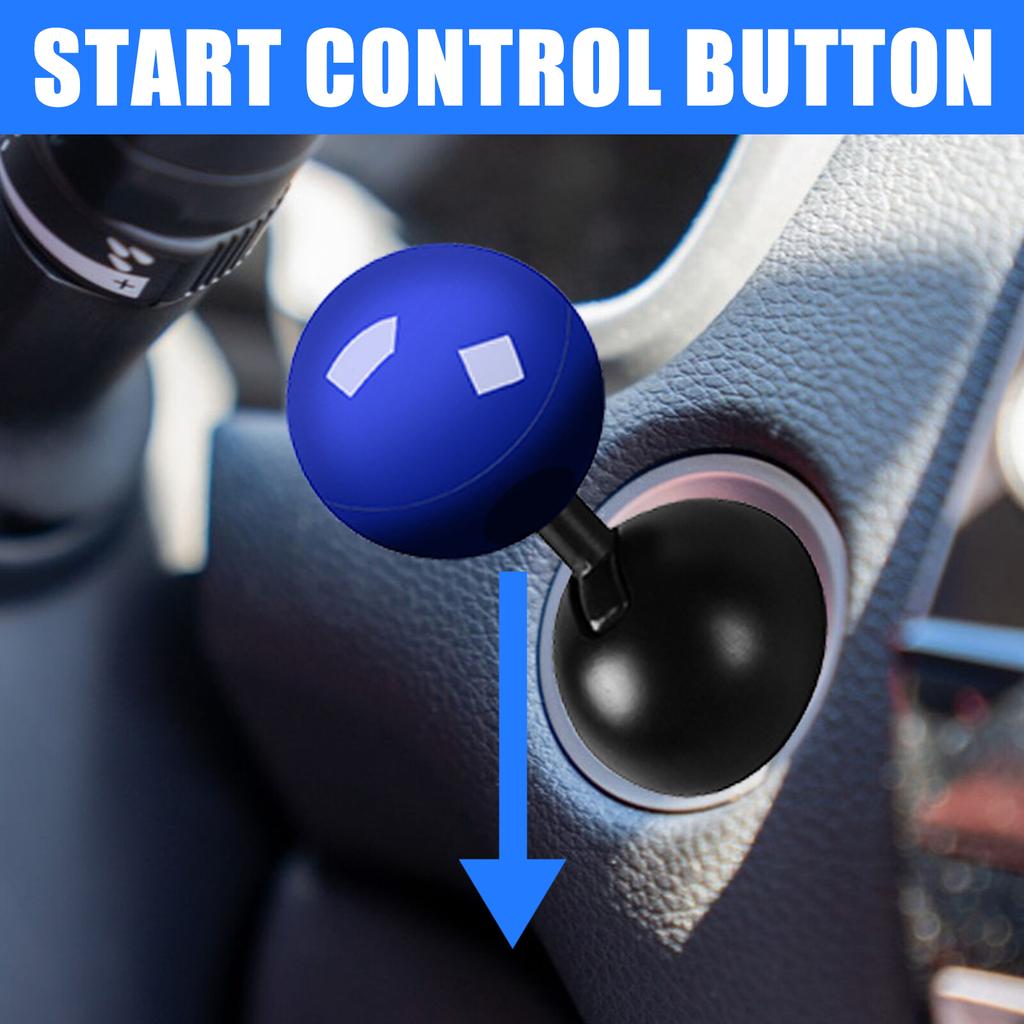 Car Push To Start Button Rocker One Button Start Lever Joystick Touch Start Button Starter Auto Interior Accessories