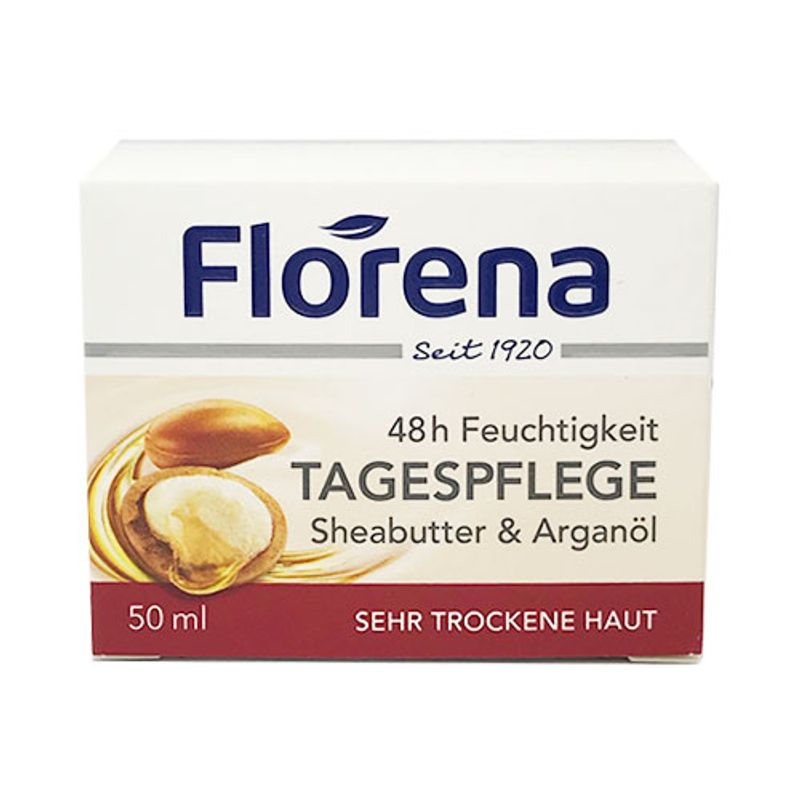 Florena Shea Butter & Argan Oil Day Cream 50ml