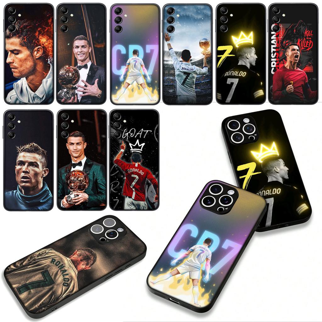Cover for Apple iPhone 16 15 14 Plus 13 12 Mini 17 Pro Max + ProMax 16E Air Phone Case Portugal No7 Football No 7 CR7s Soccer