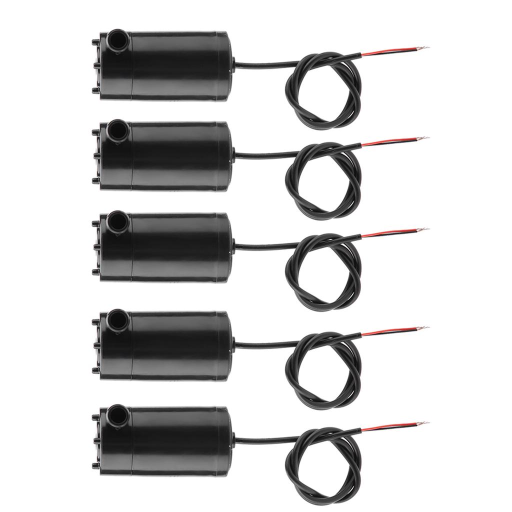 5 pcsset DC 3V 5V Mini Water Pump Submersible for Fish Tank Fountain Aquarium