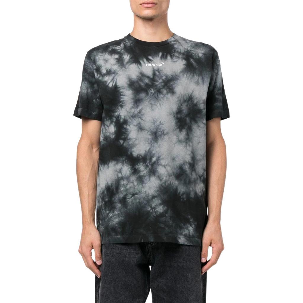 OFF WHITE Arrow Tie Dye Over Ska S/S Tee OMAA027F22JER0190701
