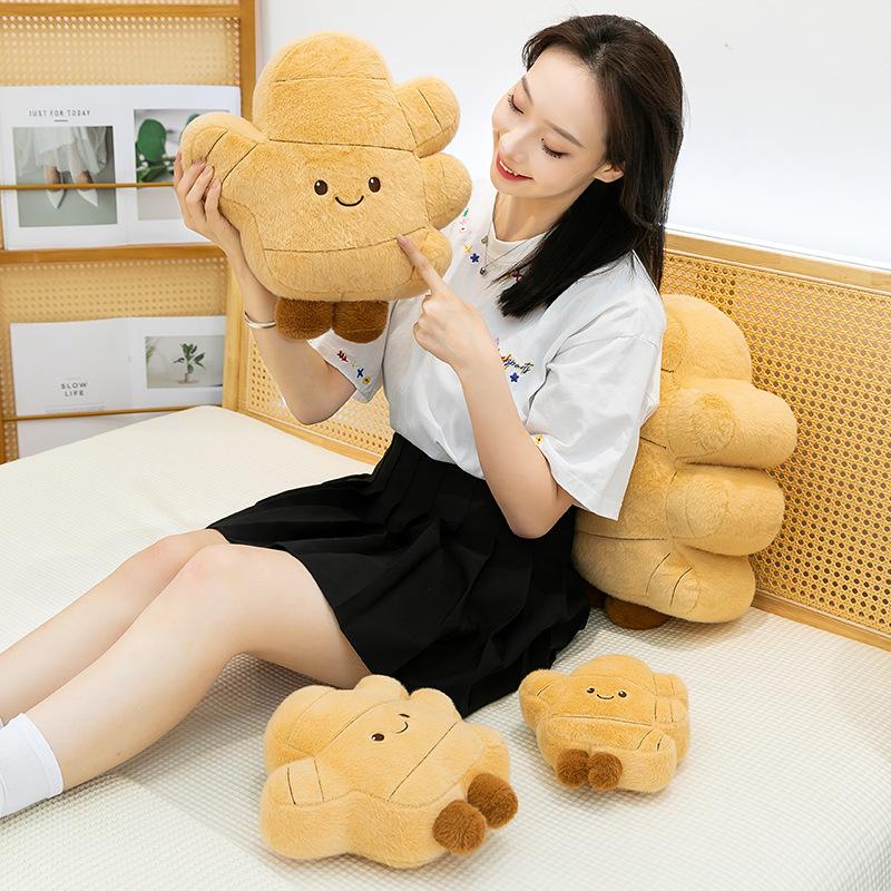 Creative Simulation Ginger Plush Toys Hotel Event Gifts for Girls Office Sleeping Pillow Children's Dolls
