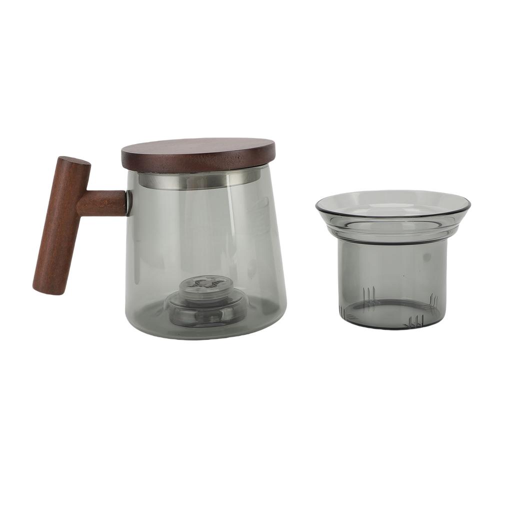 500ml Hydrogen Teapot Proton Membrane Anode Coating Hydrogen Water Generator Water Separation Glass Teapot 6000-8000ppb Easy To Clean