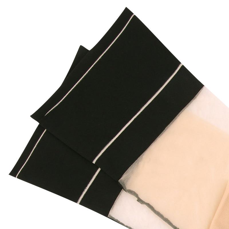 Sexy Stockings For Women Lingerie Retro Back Line Seam Thigh High Medias Transparent Shine Stockings