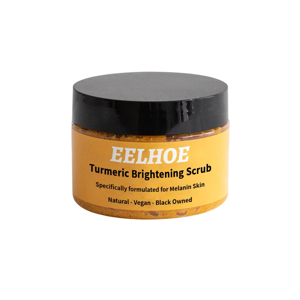 Turmeric Body Scrub Moisturizes The Skin, Deeply Cleanses and Provides A New Experience of Cleansing The Skin's Keratin and Melanin