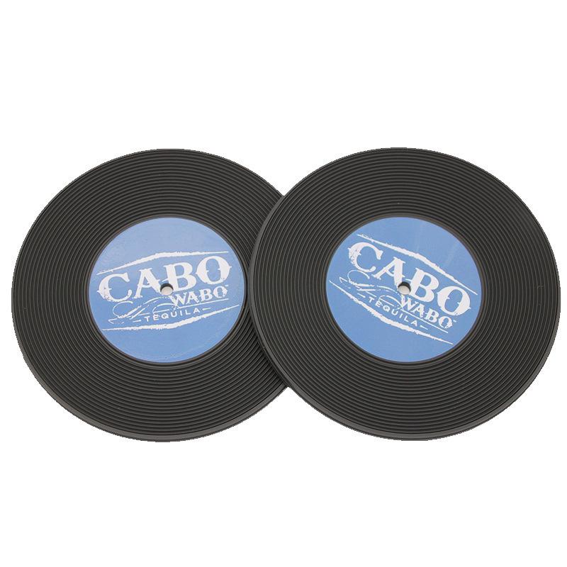 Custom NFC Vinyl Record Coaster Magnet - Unique Music Wall Decor & Gift