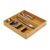 Joseph Joseph DrawerStore Cutlery, Kitchen Tools, and Cookware Accessories Organizer, Bamboo, for In-Drawer Storage [Authentic] 85170