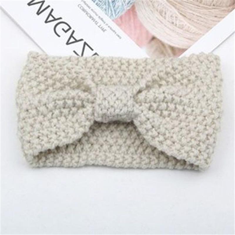 New knitted hat wool warm headgear winter covering artifact knitted headband headscarf scarf