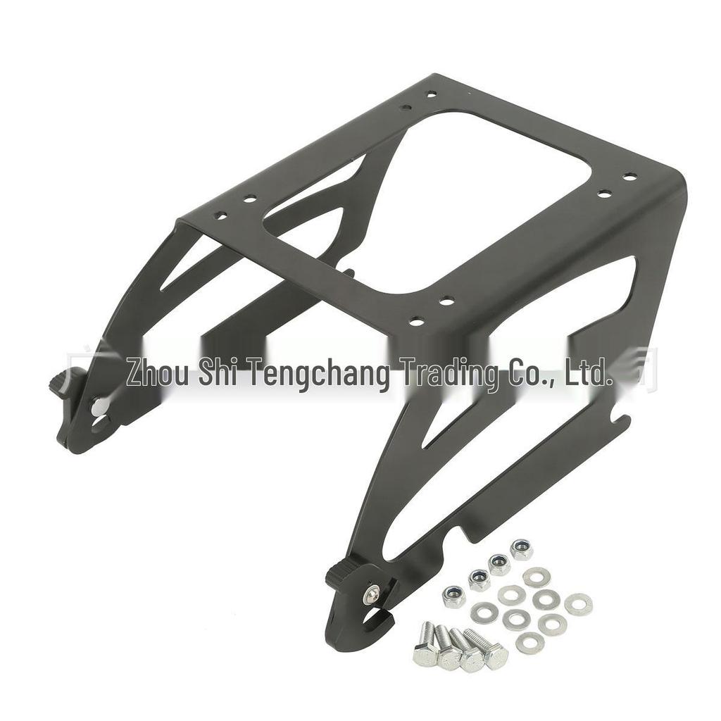 Harley Quick-Release Rear Luggage Rack: Fits 883, 1200, Fat Boy (2000-2005)
