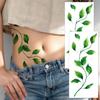 Große Realistische Weinranken Tattoos 2 Bögen - Wasserdichte Blatt Körperkunst Aufkleber Für Frauen, Party & Events