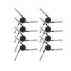 6/12 Pcs Side Brush For Xiaomi For Mijia M40 D110CN Robot Vacuum Cleaner Replacement Parts Corner Cleaning Accessories