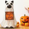 Halloween Dog Cat Statues Festival Theme Ghost Dog Candy Bowl Holder Multifunctional Anti Fading Festival Party Decoration Gift