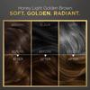 BBLUNT Salon Secret High Shine Hair Colour Honey Light Golden Brown 130G Pack of 1 Long Lasting