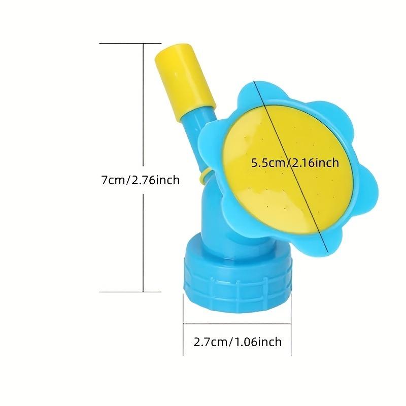 2 in1 Plastic Watering Can Garden Household Beverage Bottle Double Sprinkler Gardening Tools for Indoor Outdoor Plant Watering